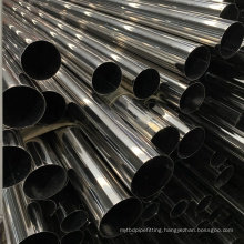 Custom High Quality 201 304 304L 316 316L SS Round Pipe/ Tube ERW Welding Line Type Stainless Steel Tubing Prices